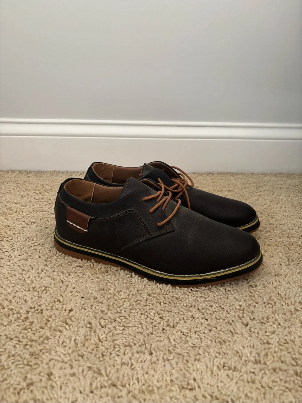 Black Lace-up Oxfords